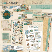 49 & Market Travel Diaries Collection Bundle w/Patch
