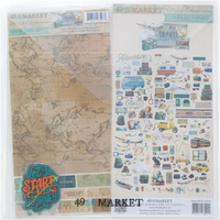 49 & Market Travel Diaries Collection Bundle w/Patch