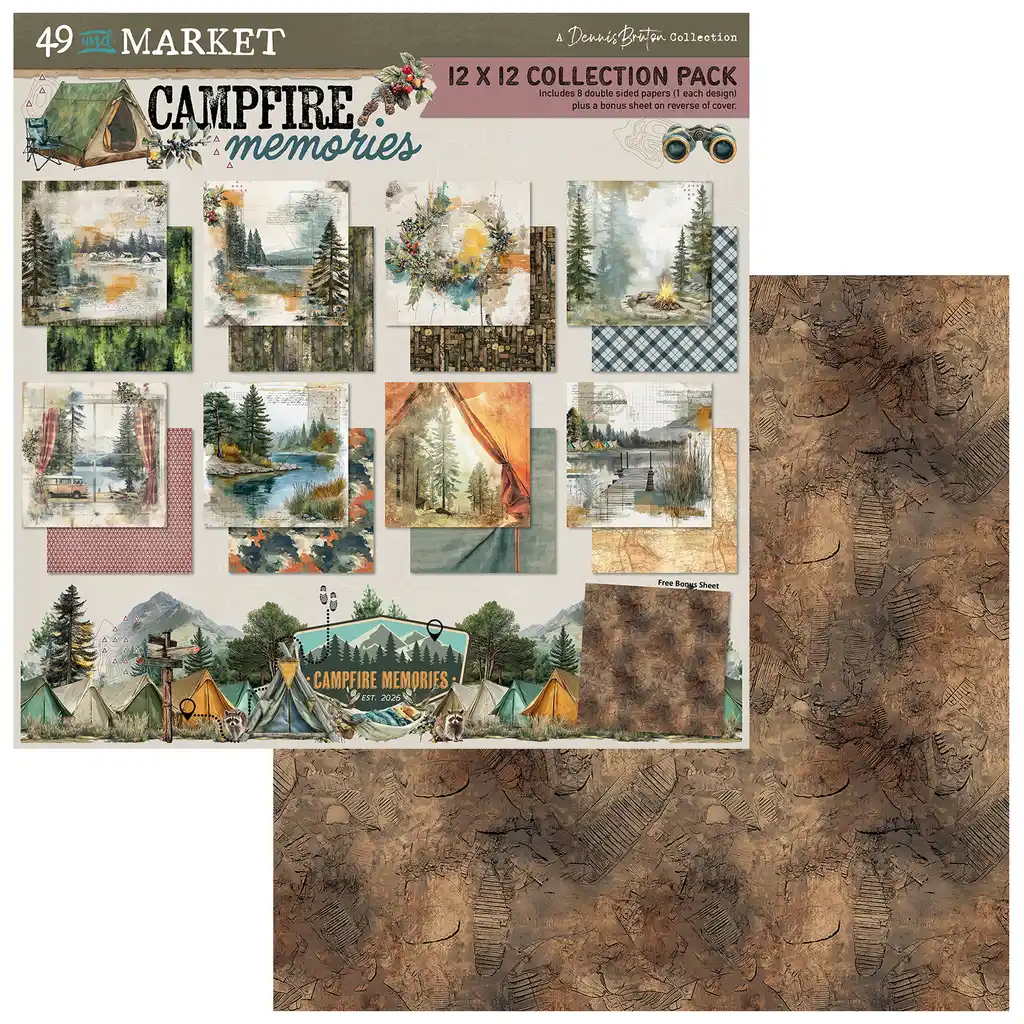 49 & Market Campfire Memories 12 x 12 Collection Pack