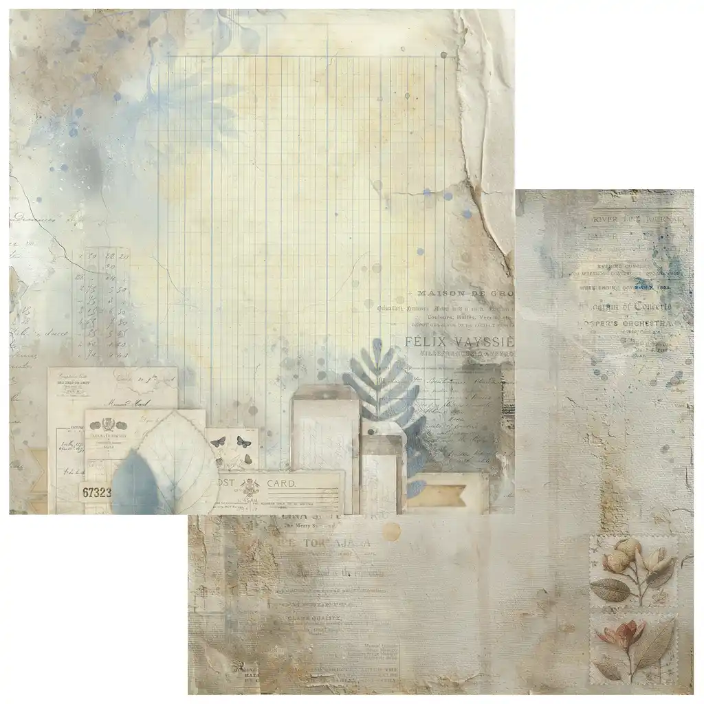 49 & Market Faded Memory Lane 12x12 Collection Pack