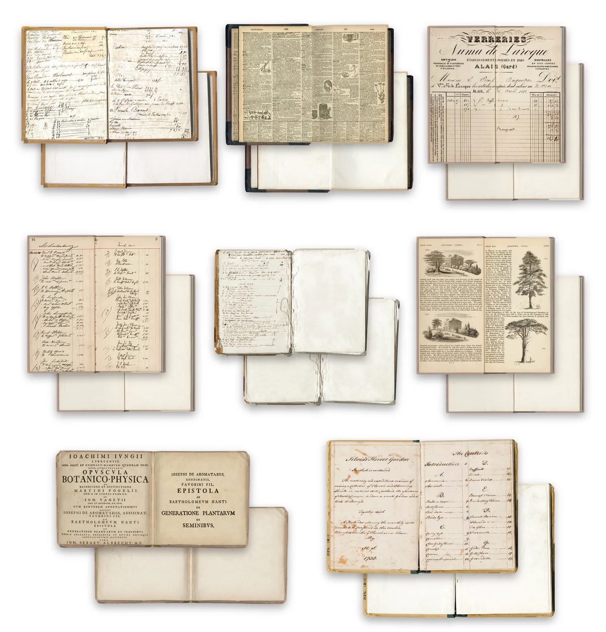 Arden Creative Studio Vintage Makers Bookmakers Ephemera Pack