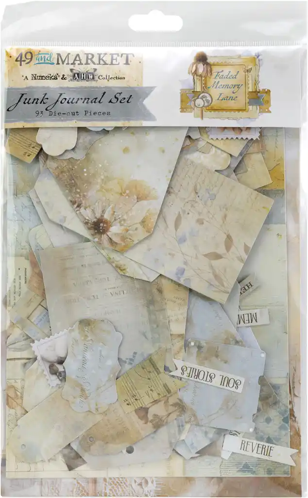 49 & Market Faded Memory Lane Junk Journal Set