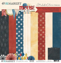 49 & Market Mouse & Co. 12 X 12 Solids Collection Pack
