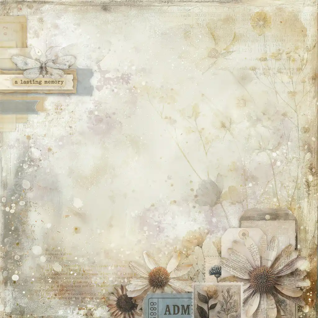 49 & Market Faded Memory Lane 12x12 Collection Pack