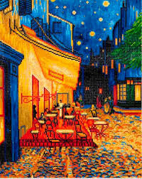 Diamond Dotz Café bij nacht (Van Gogh)