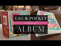 Graphic 45 Let’s Get Artsy - Vibrant Tag & Pocket Album Monthly Kit 2023 Vol 11