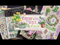 Graphic 45 Grow With Love Chipboard Tags & Frames