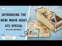 Elizabeth Craft Designs Movie Night ATC *Special Kit*