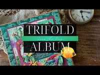 Graphic 45 Seas the Day - Tri-Fold Waterfall Album 2025 Kit 5