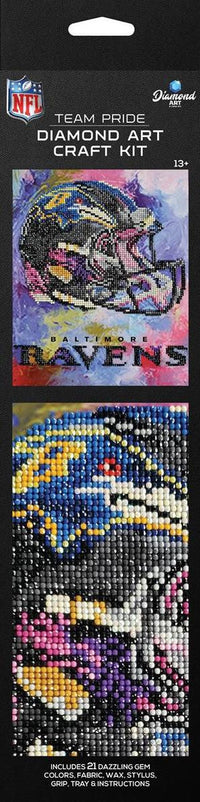 Diamond Art Diamond Dotz NFL-team Baltimore Ravens