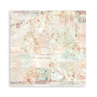 Stamperia Sweet Winter Background Double Faced Paper Pack 12” x 12”