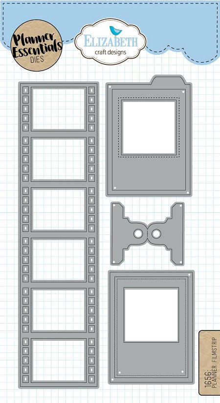 Elizabeth Craft Planner Essentials Planner Juego de troqueles para tiras de película