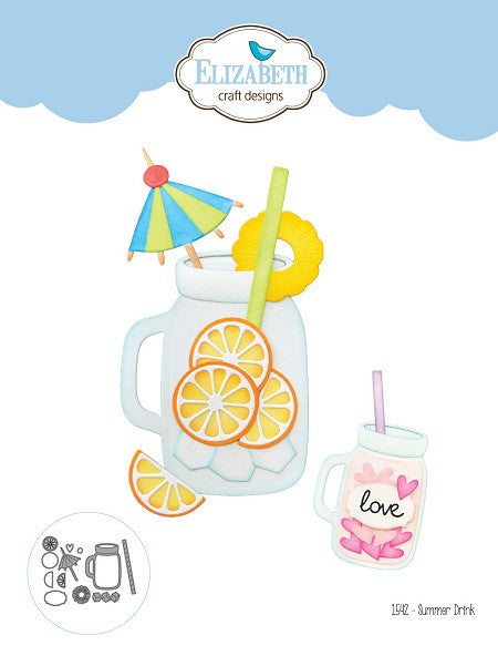 Elizabeth Craft Metal Die Summer Drink