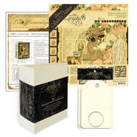 Graphic 45 January 2020  Le Romantique Album and Gatefold Card Monthly Kit
